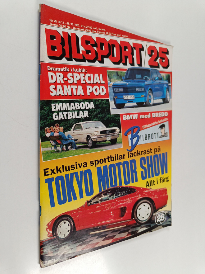 Bilsport  Nr. 25/1987