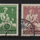 1946 Tuberkuloosi-merkit leimaamattomina ja leimattuina - pikkukuva 2