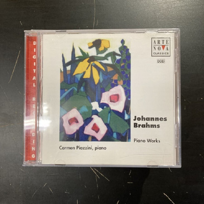 Carmen Piazzini - Brahms: Piano Works CD