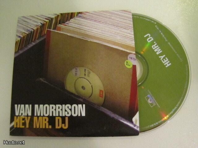 Van Morrison Hey mr DJ cds promo espanja 2002