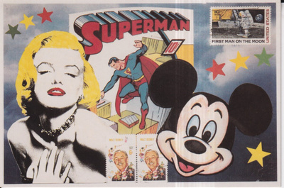 Marilyn Monroe, Superman, Mikki Hiiri, Walt Disney ,  e126