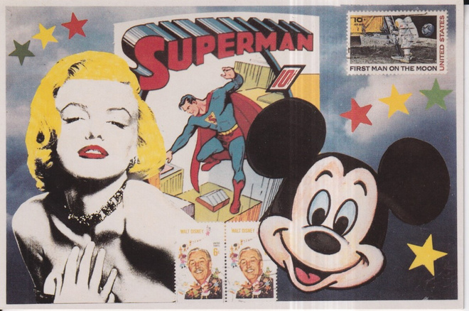 Marilyn Monroe, Superman, Mikki Hiiri, Walt Disney ,  e126