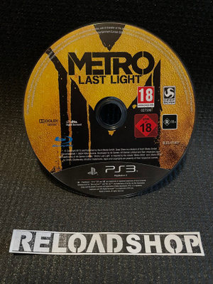 Metro Last Light - DISC PS3
