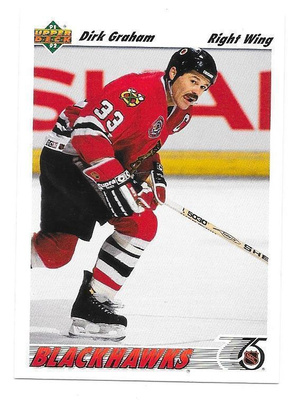 1991-92 Upper Deck #271 Dirk Graham Chicago Blackhawks