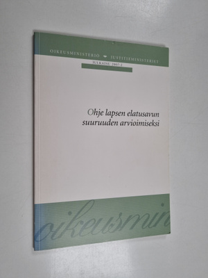 Ohje lapsen elatusavun suuruuden arvioimiseksi