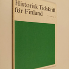 Historisk tidskrift för Finland3/1981 - pikkukuva 1