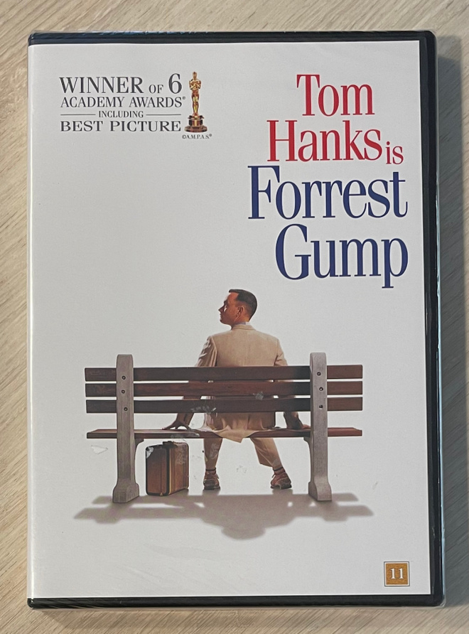 Robert Zemeckis: FORREST GUMP (1994) Tom Hanks (UUSI)