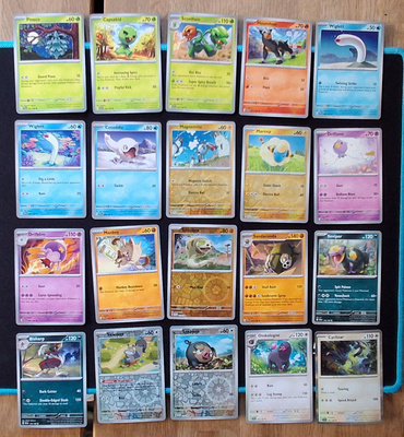 Pokemon kortit 20kpl (#30 Scarlet & Violet base set)