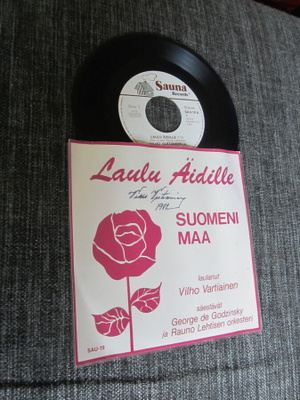 Vilho Vartiainen : Laulu äidille / Suomeni maa 7", NIMMARI