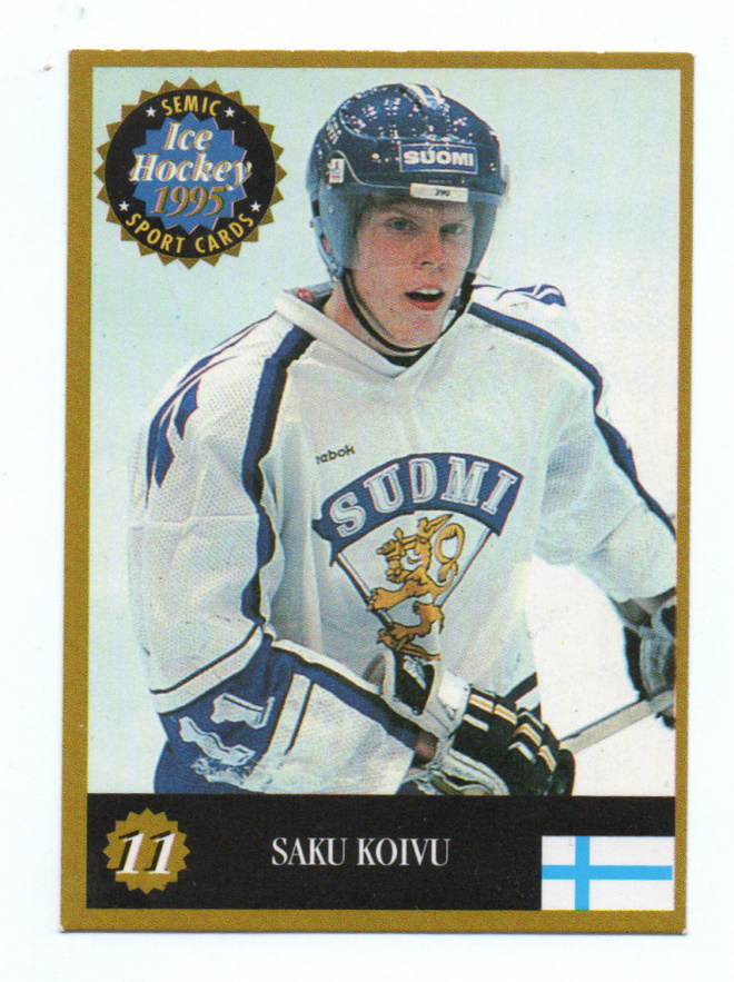 Ice Hockey 1995 n:o 11 SAKU KOIVU