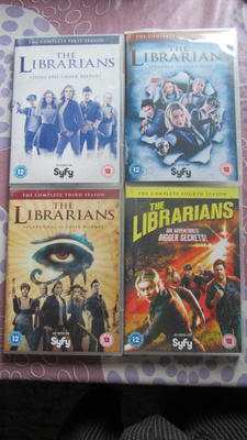 The Librarians kaudet 1-4 DVD