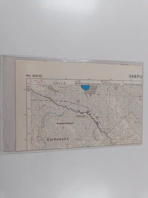 Topografinen kartta 1:20 000, N:o 4622 07 : Varpuselkä