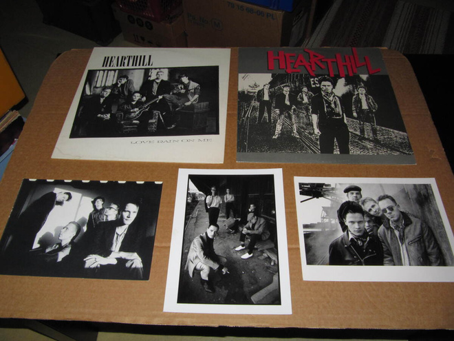 Hearthill LP St ja 12" Maxi EP Love Rain On Me+PROMO KUVAT