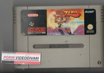 zero the kamikaze squirrel (22 687) k NINTENDO super ni