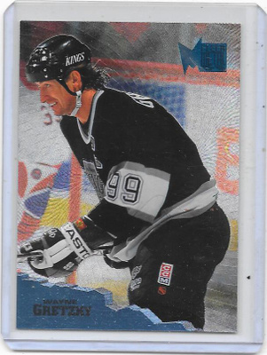 1995-96 Fleer Metal #71 Wayne Gretzky , Los Angeles Kings