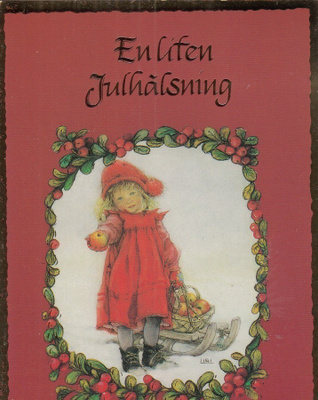 Lisi Martin Pikkutyttö En liten Julhälsning p291