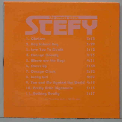 { stefy - the orange album (promo) }