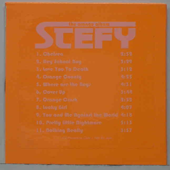 { stefy - the orange album (promo) }