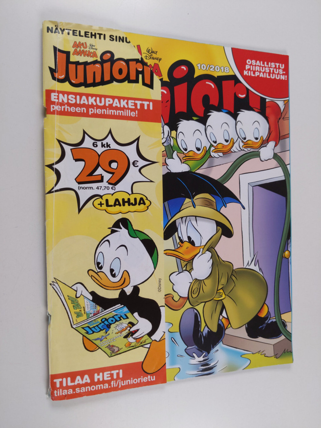 Walt Disney : Aku Ankka Juniori 10/2018