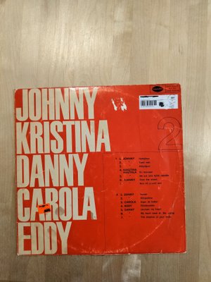 Johny Kristina Danny Carola Eddy lp