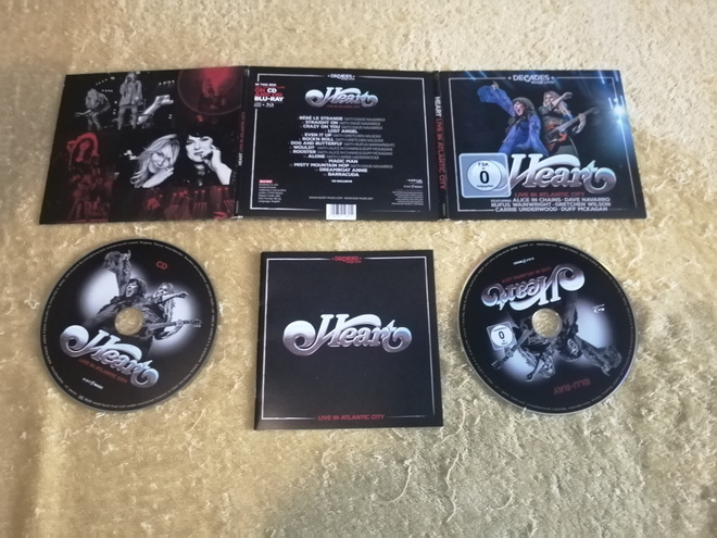 HEART - Live In Atlantic City Digipack-CD/Blu-ray