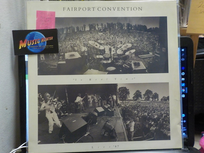 FAIRPORT CONVENTION - IN REAL TIME (LIVE 87) EX+/EX+ LP
