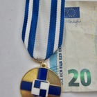 VANHA Ansiomitali Suomalasuuden Liitto Kultaluokka Nro 1 - pikkukuva 1