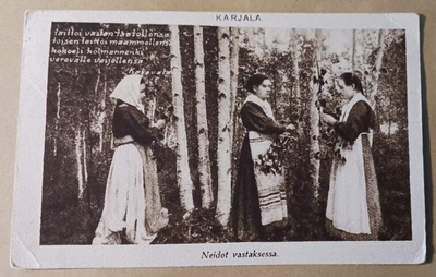 Karjala, neidot vastaksessa, Itsenäisyyden Liitto, p. 1938