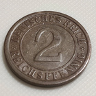 Saksa 2 Pfennig 1925A - pikkukuva 3