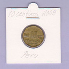 Peru 10 Centimos v.2009 KM#305.4 - pikkukuva 1