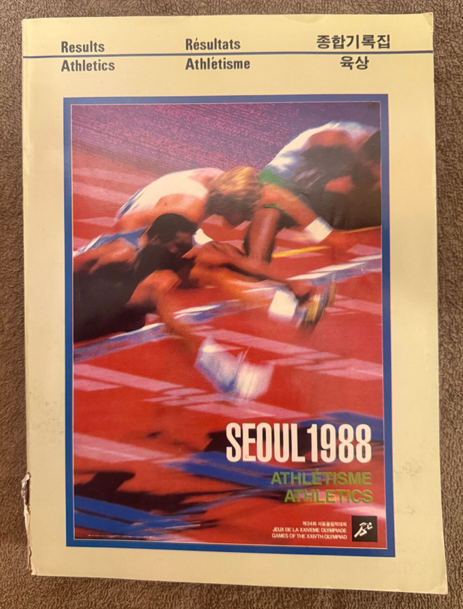 SOUL 1988 OLYMPIALAISTEN YLEISURHEILUTULOKSET