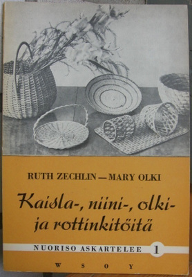 Ruth Zechlin: Kaisla-, niini- olki- ja rottinkitöitä. 68 s.