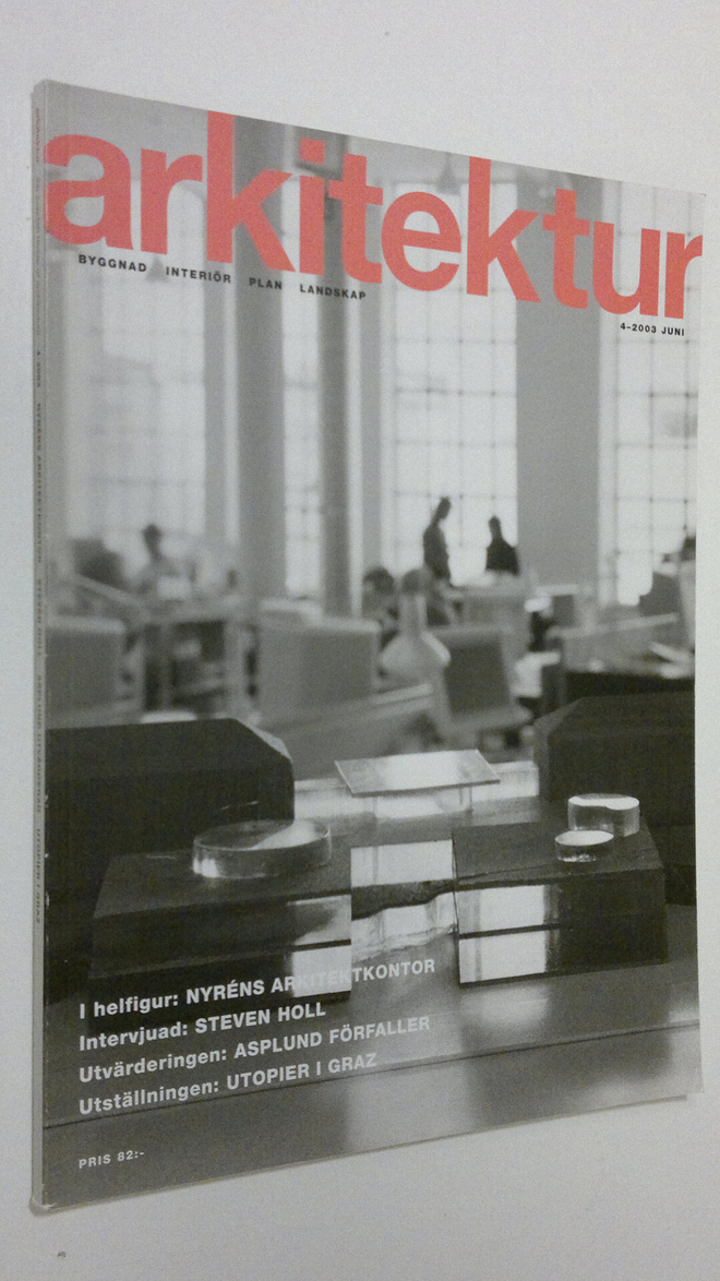 Arkitektur 4/2003 Juni
