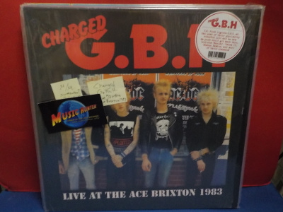CHARGED G.B.H. - LIVE AT THE ACE BRIXTON.. ITALY 2015 M/M LP