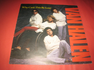 Van Halen,Why cant this be love (pelkät kannet)