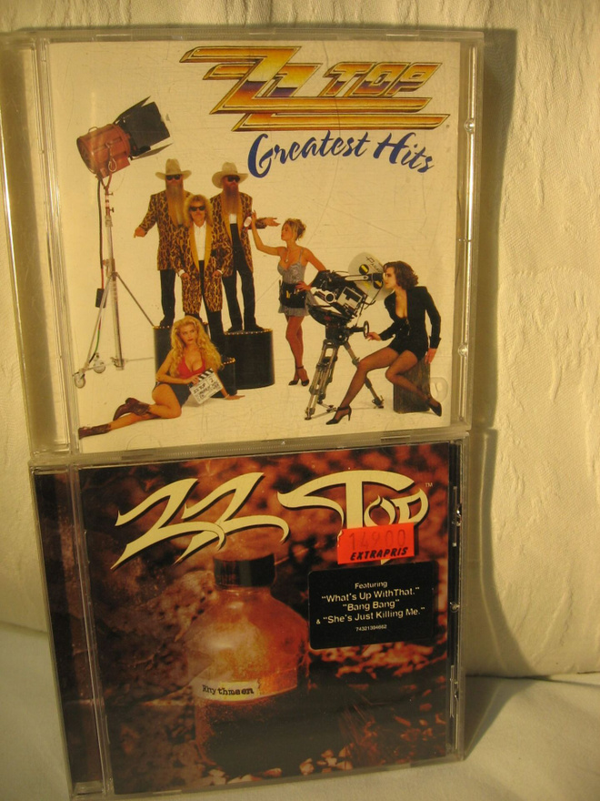ZZ Top 2*cd pakettina CD.