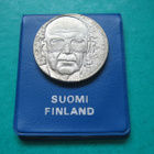 10 mk hopea juhlaraha U.K. Kekkonen - 1975 - pikkukuva 1