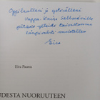Eira Paunu : Lapsuudesta nuoruuteen (signeerattu, tekijän... - pikkukuva 2