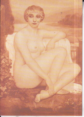 Nainen, Baigneuse, c, 1890  . e215