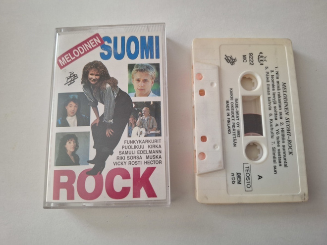 SUOMI ROCK Kirka, Muska ym c-kasetti
