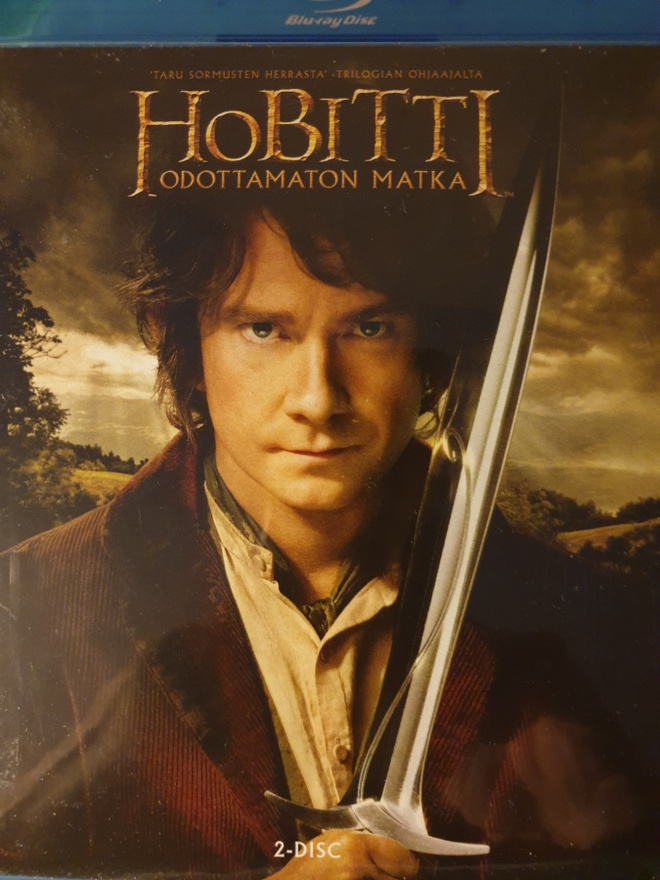 Hobitti Odottamaton matka Blu-ray