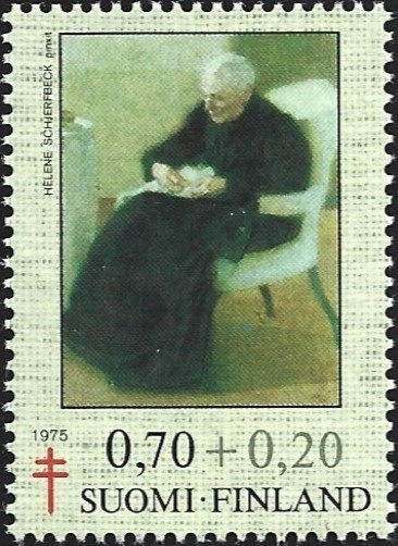1975 TUB  Helene Schjerfbeck "Kotona" ** LaPe 772