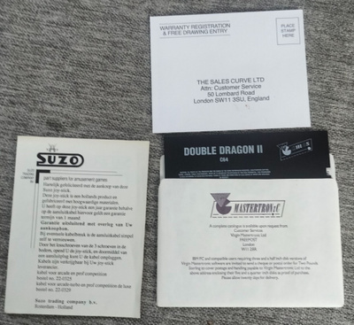 C64: Double Dragon II Disk