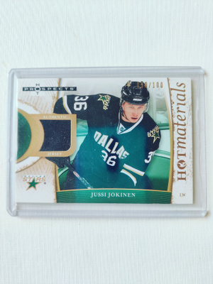 Jussi Jokinen - 07-08 Fleer Hot Prospects Hot Materials /100