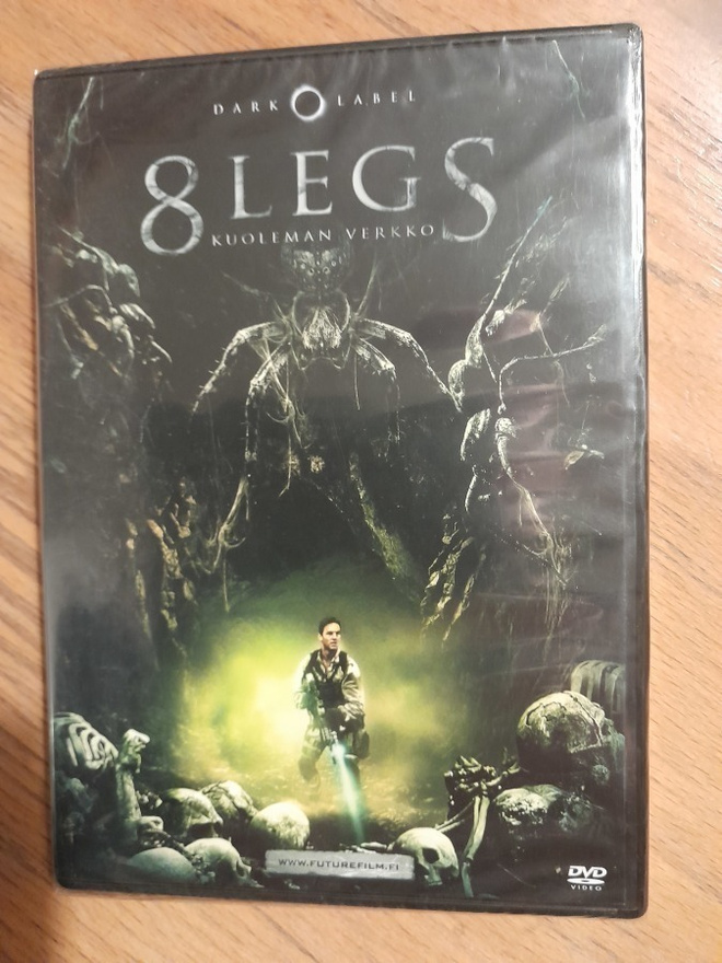 8 legs dvd,dark label 8