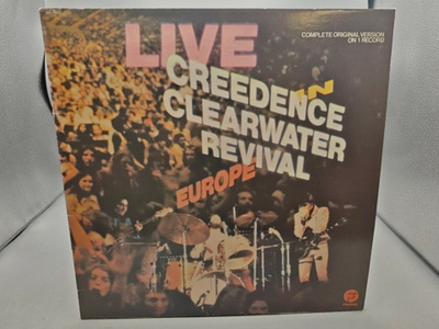 Creedence Clearwater Revival – Live In Europe LP