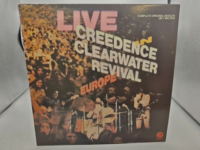 Creedence Clearwater Revival – Live In Europe  LP