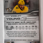Ozzy Wiesblatt 2025-26 UD Series 1 Young Guns - pikkukuva 2