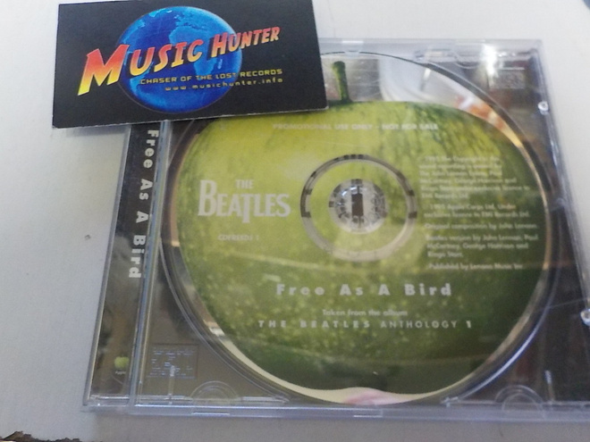 THE BEATLES - FREE AS A BIRD UK 1995 PROMO CDS