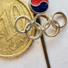 VANHA Merkki Olympic Etelä-Korea NOC South Korea Olympic Pin - pikkukuva 1
